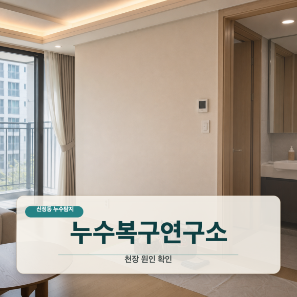 신정동누수탐지 복구 판단 기준을 설명하는 예시 이미지